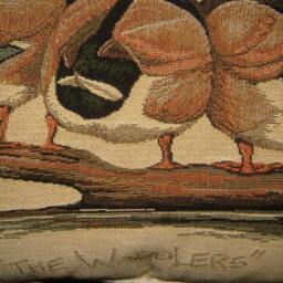 The Waddlers Ducks in A Row Oblong Tapestry Cushion Pillow Cover - thumbnail 2