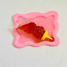 Honey Bear Wall Hanging/Dopamine Decor/ Maximalist Fake Food/ Food Pop Art/ Sculpture/ Funky Decor/Kitchen Decor - thumbnail 4