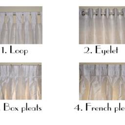 Blue Colored Silk Drapes in Rich Raw/Dupioni Silk/ Natural - thumbnail 4