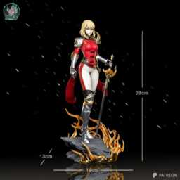 The Scent Of Mana - Female Anime Knight Elegent Warrior Cha Hae-In Resin Figure 16K - thumbnail 4
