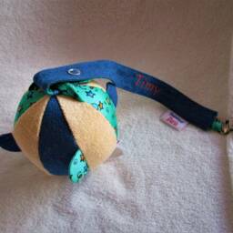 Baby Set With Ball & Pacifier Clip Gift Christmas Children's - thumbnail 3