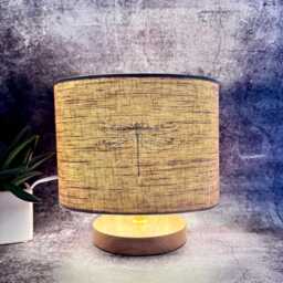 Sophie Allport Dragonfly Teal Linen Lampshade - Handmade Fabric Lamp Shade, Drum Oval Empire Or Candle Clip, Table Ceiling Light - thumbnail 3
