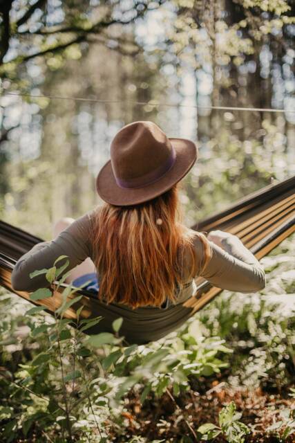 Hammock With Straps, Ultralight, Premuim Quality, Camping, Backpacking, Hiking, Ultralite, Outdoors - image 1