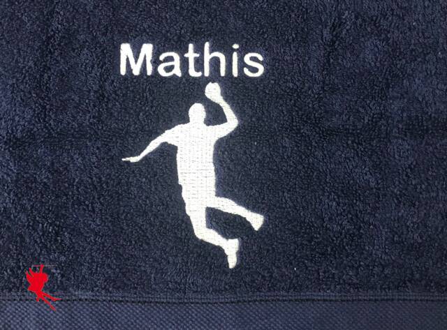 Handball Personalised Embroidered Towels - image 1