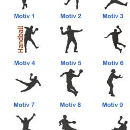 Handball Personalised Embroidered Towels - thumbnail 3