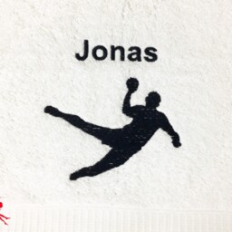 Handball Personalised Embroidered Towels - thumbnail 2