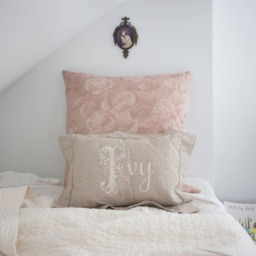 Custom Embroidered Pillow. Personalized Name Baby Children's Room Decor. Home Wedding Gift - thumbnail 3