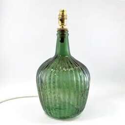 Recycled Glass Ripple Lamp 46cm - thumbnail 2