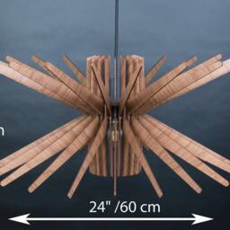 Pendant Light, Pendant Lighting, Hanging Lights, Chandelier, Lamp Shade, Chandelier Lamp, Wood Lighting, Wood - thumbnail 2