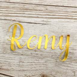 Customised Diy Iron On Vinyl Transfer - Choose Your Font & Colour - thumbnail 4