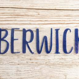 Customised Diy Iron On Vinyl Transfer - Choose Your Font & Colour - thumbnail 3