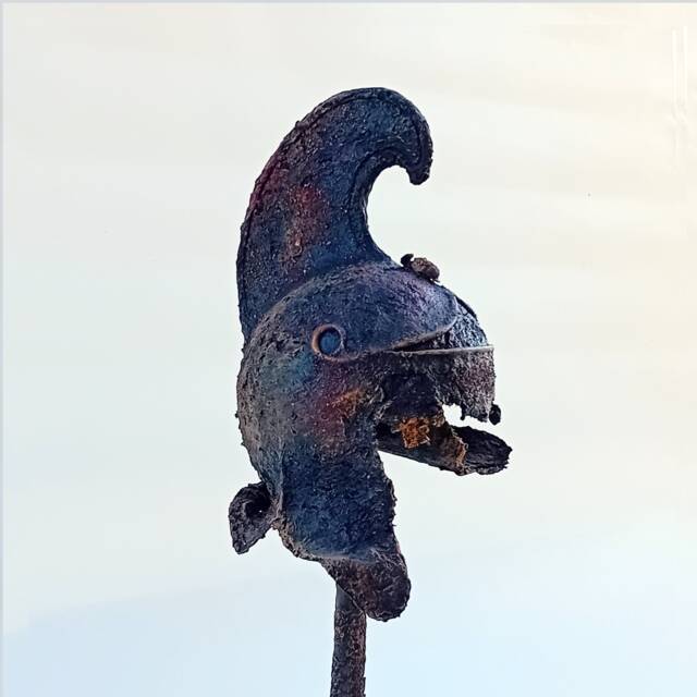 Philip Ii Of Macedon Helmet Replica Ancient Greek Art Sculpture - image 1