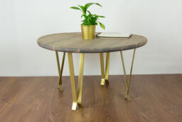 Metal Table Legs, Coffee End Steel Gold Gold/Brass Color