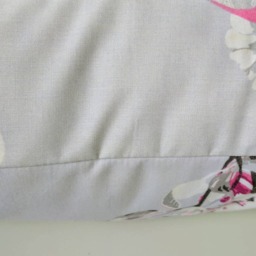 "Cushion Cover in Lilac Bird & Butterfly 14"" 16"" 18"" 20" - thumbnail 3