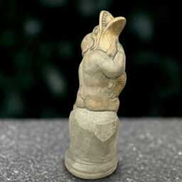 Garden Children With Fish Statue Concrete Boy Sculpture Outdoor Memorial Decoration Handmade Ornament Lover Gift - thumbnail 4