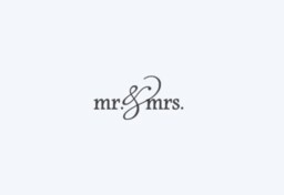 Mr. & Mrs. Wall Decal. Apply To Windows, Mirrors & Walls. This Would Look Perfect Above Your Headboard Or Around Wedding Pictures - thumbnail 3
