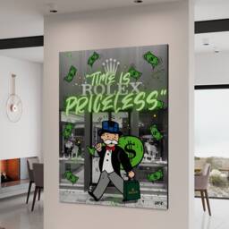 Alec Monopoly Canvas Art Pop Street Art, Graffiti Style - thumbnail 1