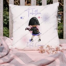 Gamer Cushion, Girl Gamer, Gaming Girl, Gift, Pillow, Birthday Gift, Gift - thumbnail 2