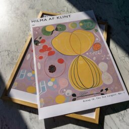 Hilma Af Klint - Ten Largest No 7 Rare Affiche Plakat/Physical Product - thumbnail 3