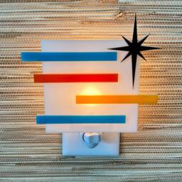 "Mid Century Modern Night Light - ""Linear" - thumbnail 2