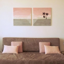 Painting Abstract Acrylic Wall Decor From The Palm Trees Collection - thumbnail 2