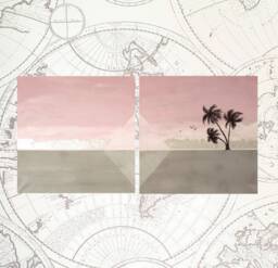 Painting Abstract Acrylic Wall Decor From The Palm Trees Collection