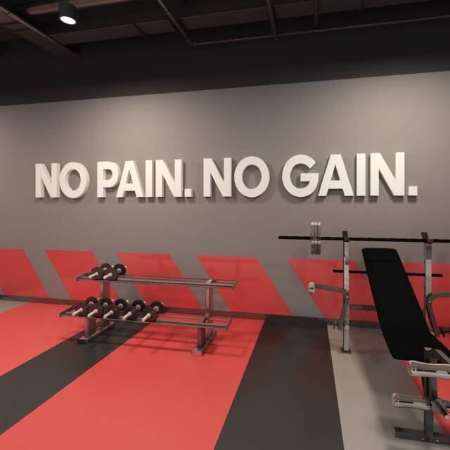 Workout, Fitness Stickers, Inspirational, Large Wall Art, Fitness, Quotes, Motivational, Quote, Decor, Yoga, Yoga Gift - Skunpng - image 1
