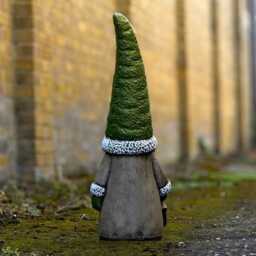 Massive Gnome Sculpture Concrete Elf Statue Outdoor Nordic Decoration Garden & Home Ornament Gnome Lover Gift Yard Art Christmas - thumbnail 4