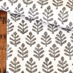 1762. Folia Espresso Tree 100% Cotton Cushion Cover, Various Sizes - thumbnail 3