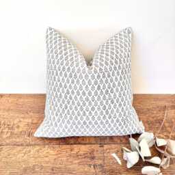 1762. Folia Espresso Tree 100% Cotton Cushion Cover, Various Sizes - thumbnail 1
