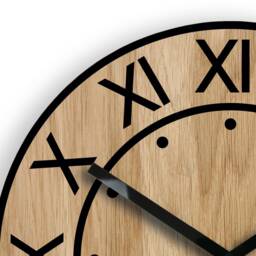 Wooden Round Wall Clock 13 - thumbnail 2