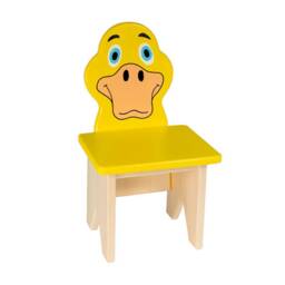 Quirky Kids Chair Duck Design - Wooden Furniture For Toddlers & Preschoolers - thumbnail 2