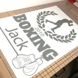 Personalised Boxing Wall Sticker, Boxing Sticker, Personalised Gift, Wall Decor, Boys Bedroom Art - thumbnail 2