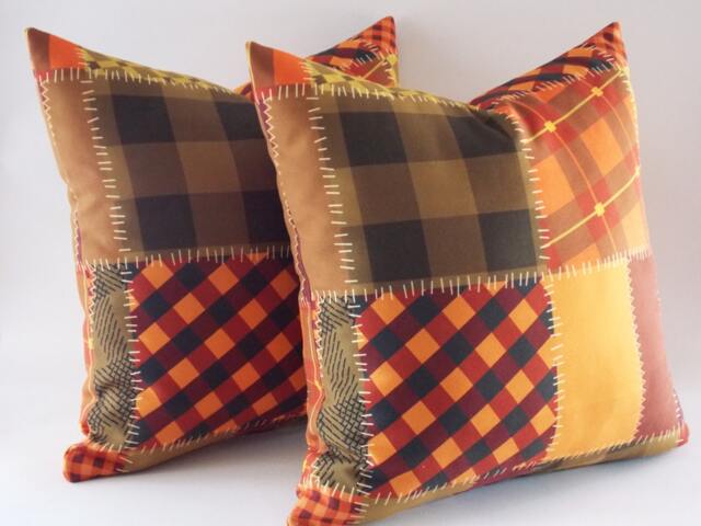 16, 18, 20 Inch Decorative Cotton Pillows, Throw Pillow, Cushion Cover - image 1