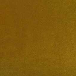 Luxe Ochre Aquavelvet Footstool - Small Yellow Stool Handmade in Britain - thumbnail 3