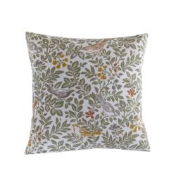 "Autumn Fall Bird Song Green Orange Cushion Cover 14"" 16"" 18"" 20"