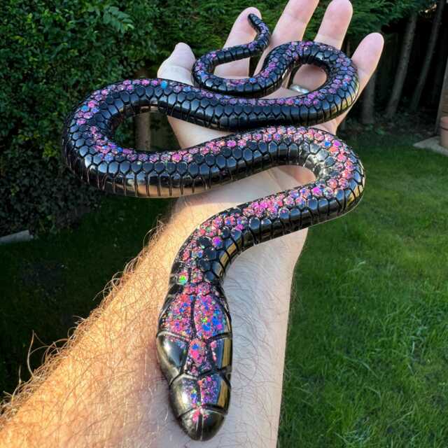 Snakes Large Selection Of Resin Reptiles Wall Art, Model, Vivarium Decoration, Gift, Free P&p - image 1