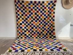 Handmade Moroccan Wool Rug - Authentic Moroccan Rugs 8x10 Unique Artisan Home Decor Accent