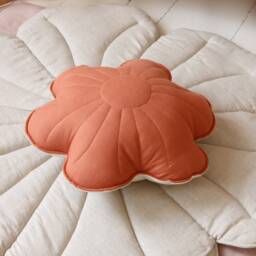 "Linen Flower Mat ""Sandy Lily" - thumbnail 4