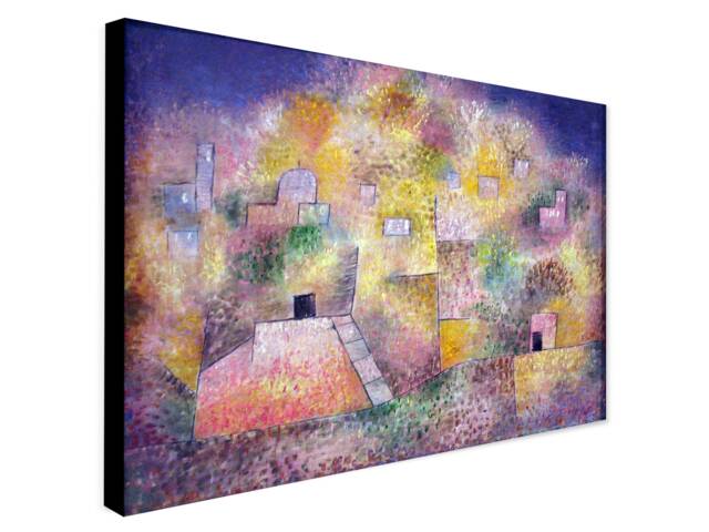 Paul Klee Oriental Garden Print - Abstract Art, Framed Canvas Or Rolled - image 1