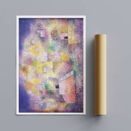 Paul Klee Oriental Garden Print - Abstract Art, Framed Canvas Or Rolled - thumbnail 3