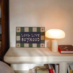 Nursery Wall Art Print, Boys Room Decor, Long Live Boyhood Horizontal Kids Prints, Landscape - thumbnail 2