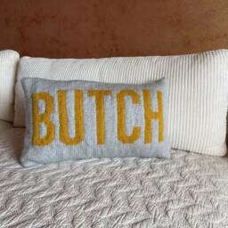 Personalized Pillowcase, Custom Hand Knit Cushion Case, Personalized Home Decoration, Unique Gifts, Accessories, Family Gifts - thumbnail 2