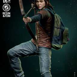 Beyond The Fireflies - Zombie Apocalypse Survivor Ellie Resin Figure 16K - thumbnail 3