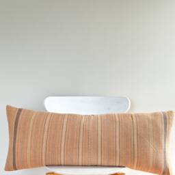 Brown Dot Block Print Mudcloth Hmong Pillow Case - thumbnail 2