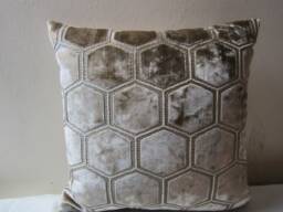 Designers Guild Fabric Manipur Natural Cushion Cover/Pillow Cover - thumbnail 1