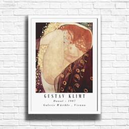 Gustav Klimt Danae Print Classic Fine Art Reproduction - thumbnail 3