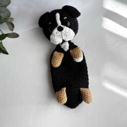 Baby Lovey Personalized, Dog Comforter, Dachshund Security Blanket - thumbnail 4