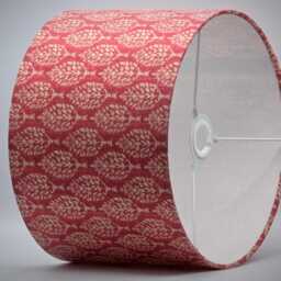 Red White Tree Lampshade Table Floor Lamp/Ceiling Pendant Small Medium Large 15cm 20cm 25cm 30cm 35cm 40cm Fabric Drum Light Shade - thumbnail 3