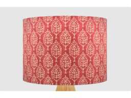 Red White Tree Lampshade Table Floor Lamp/Ceiling Pendant Small Medium Large 15cm 20cm 25cm 30cm 35cm 40cm Fabric Drum Light Shade